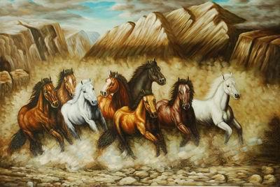 unknow artist Horses 039 china oil painting image